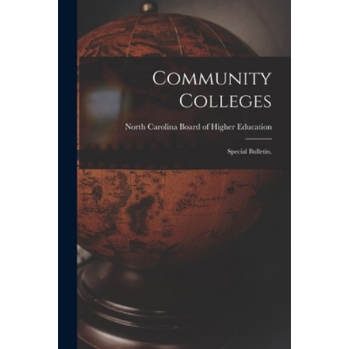 (영문도서) Community Colleges: Special Bulletin. Paperback, Hassell Street Press, English, 9781013381898