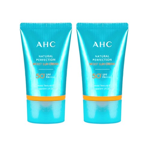 A.H.C 내추럴 퍼펙션 모이스트 선 크림 SPF50+ PA++++, 50ml, 3개