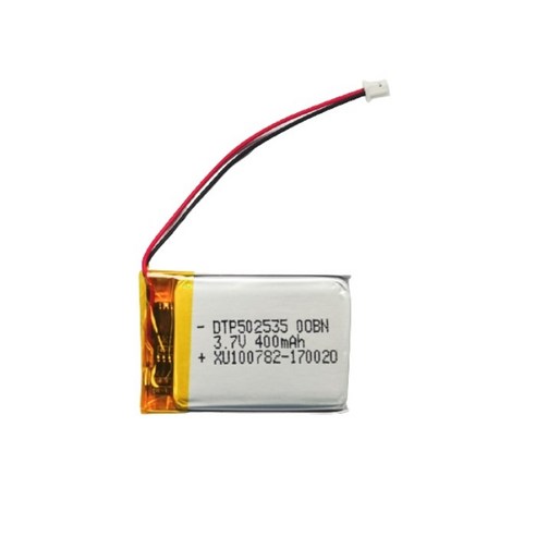 리튬폴리머배터리3.7V 400mAh, 1개