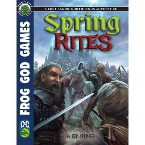 (영문도서) Spring Rites C&C Paperback, Frog God Games, English, 9781665603669