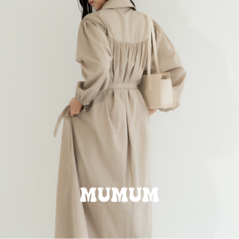 5XL까지 커버하는 MUMUM의 넉넉하고 세련된 빅사이즈 롱 원피스