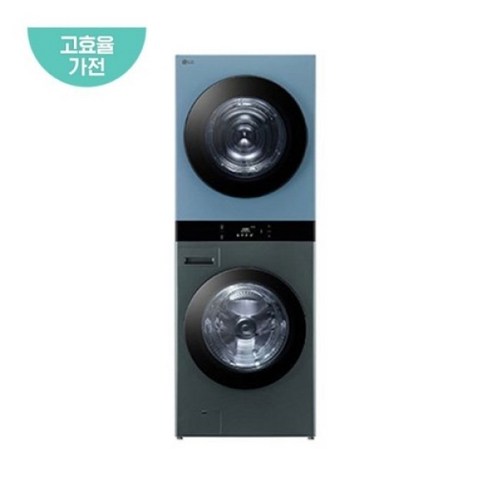 대용량 세탁기 드럼세탁기 LG전자 오브제컬렉션 워시타워 25kg+21kg WL21GNHU (네이처 그린/네이처 클레이 민트 자동세제 플러스), 단품 대용량 세탁기 드럼세탁기 LG전자 오브제컬렉션 워시타워 25kg+21kg WL21GNHU (네이처 그린/네이처 클레이 민트 자동세제 플러스), 단품