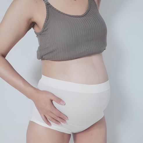 무압박 인견 임산부 팬티 2장 세트 만삭 빅사이즈 임부속옷