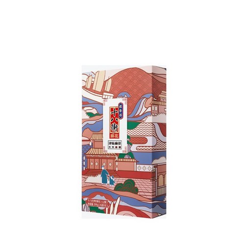 십팔가마화 5종 스낵 전통 꽈배기과자 중국 미니꽈배기, 모둠+소금후추+검은깨 200g 3팩