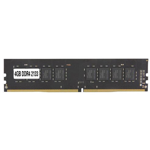 노 브랜드 RAM 데스크탑 메모리 DDR4 4G 2133MHz 1.5V 288핀 컴퓨터 Intel AMD 양면 16 입자, 컴퓨터 메모리