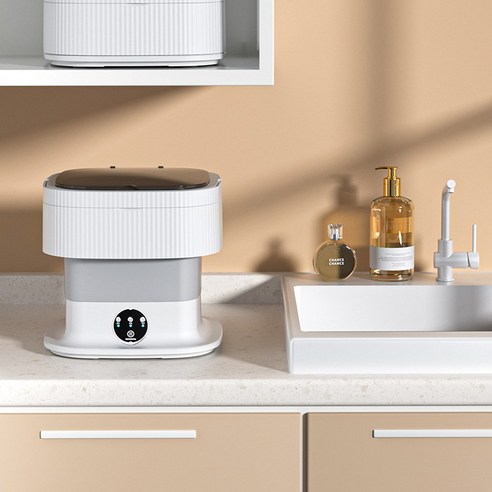 작지만 강력한, 시간과 공간을 절약하는 스마트 세탁