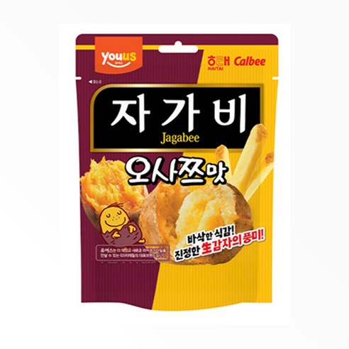 자가비 과자 오사쯔맛, 4개, 45g