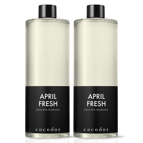 코코도르 디퓨저 리필액, 에이프릴프레쉬, 500ml, 2개