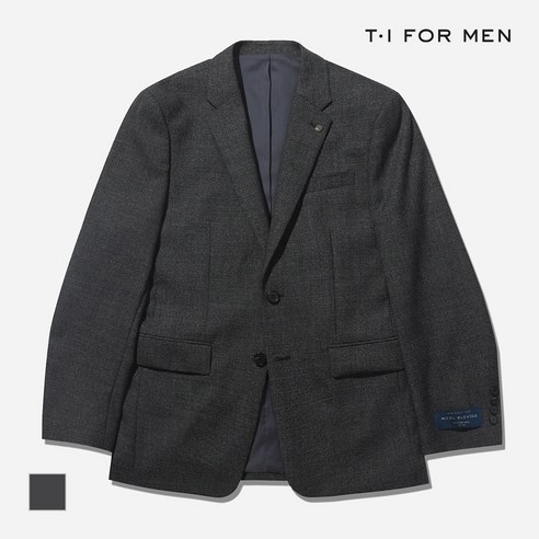 [T.I FORMEN] 울 마이크로 패턴 조직물 자켓_M238MTJ106M