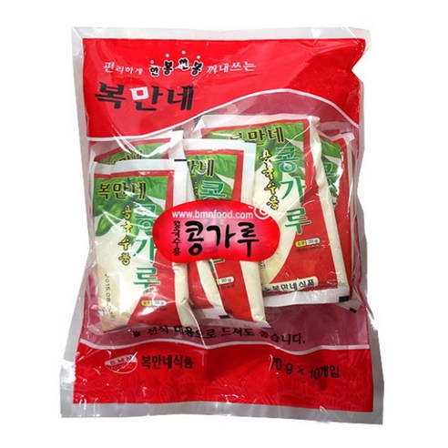 복만네 콩국수용 콩가루, 70g, 10개