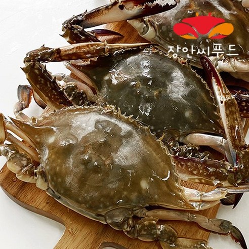 장안씨푸드 국내산 가을 햇꽃게 숫꽃게 특대 대사이즈 급냉, 1kg, 1개