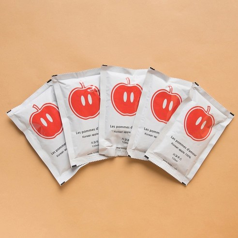 애플주스 사과즙 120ml 50개입, 120g 50개 애플주스 사과즙 120ml 50개입, 120g 50개
