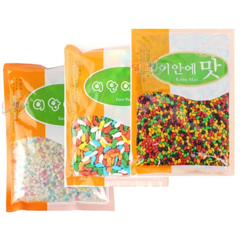 별사탕 500g + 별모양 캔디샘 500g + 해씨초코볼 500g, 1개