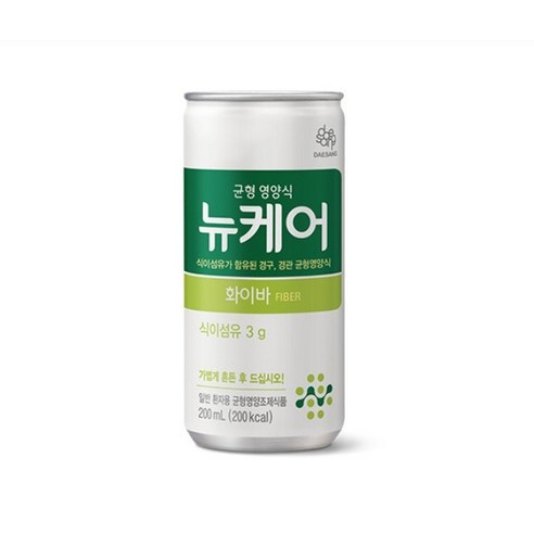 뉴케어 화이바 200ml 30캔, 30개