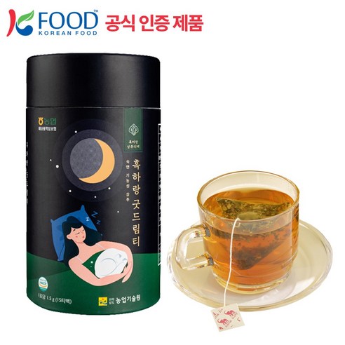 흑하랑 굿드림티 15티백, 1.8g, 15개입, 1개