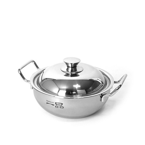 키친아트 일품 통3중 파티웍, 20cm, 1개