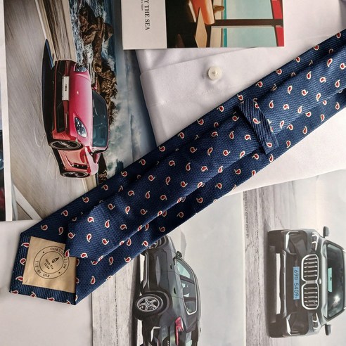 커스텀멜로우 페이즐리 넥타이로 당신의 스타일을 완성하세요.