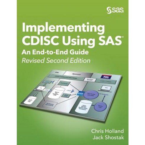 (영문도서) Implementing CDISC Using SAS: An End-to-End Guide Revised Second Edition Hardcover, SAS Institute, English, 9781642952650