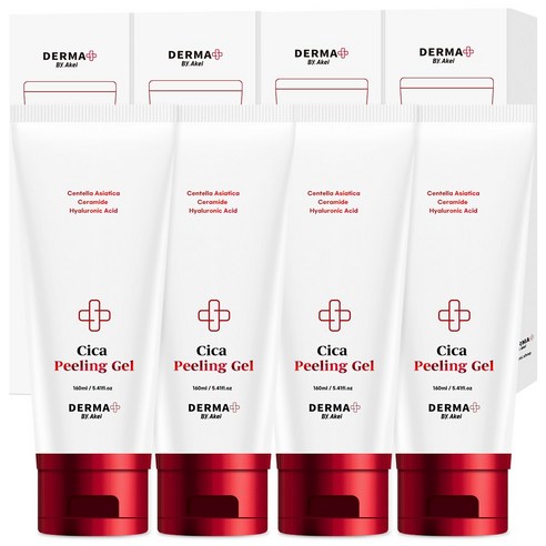 아케이 더마 시카 필링젤, 160ml, 4개