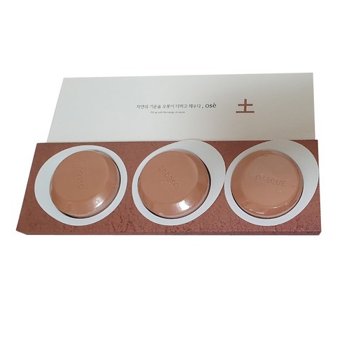 자연의 숨결을 담은, 오제끄 오색 황토 머드바의 매혹적인 경험 오제끄황토비누