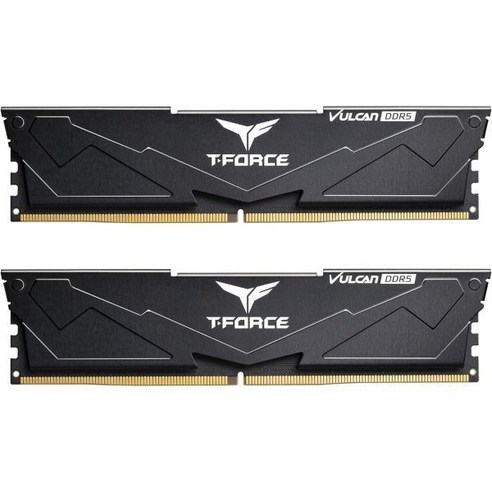 TEAMGROUP TForce Vulcan DDR5 32GB 2x16GB 5600MHz PC544800 CL36 Intel XMP 3.0 AMD Expo 호환 데스크탑 메모리, 32GB(2x16GB)_DDR5 6000MHz 38-3