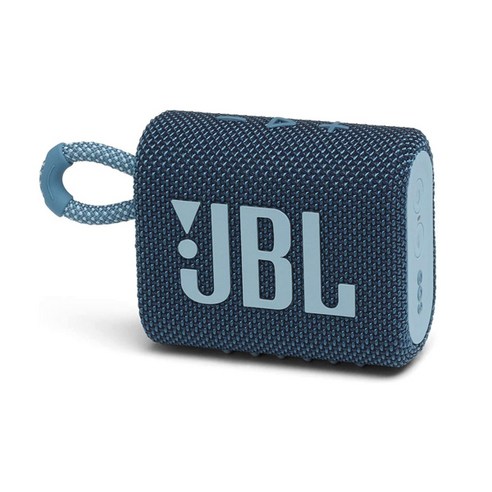 JBL 휴대용 블루투스 스피커, JBLGO3, 블루