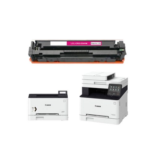 우리네퀵 캐논 MF645CX 토너 대용량 카트리지 복합기 팩스 호환 기종 MF643CDW LBP621CW LBP623CDW MF6495CXKG, 1개입, CRG-054H 빨강 대용량 2300매