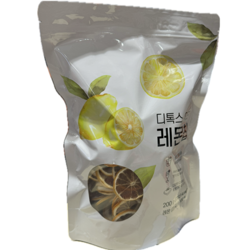 말린레몬 디톡스 레몬칩 건레몬 코스트코건과류, 1개