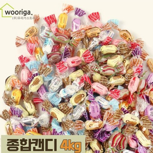 맛고을 종합캔디, 4kg, 1개 - 일반하드캔디 | 쿠팡