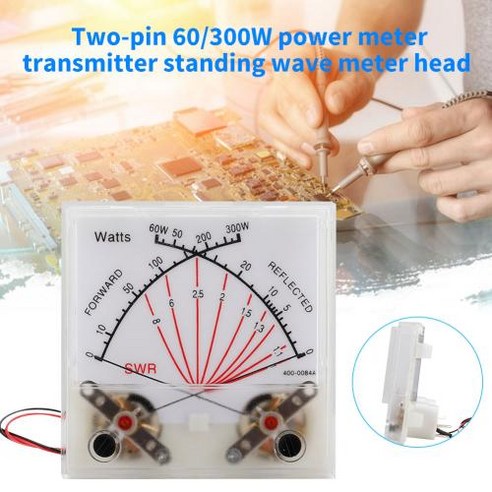 정재파 비율 SWR 와트 계량기 라디오 전력 계량기 송신기 백라이트 포함