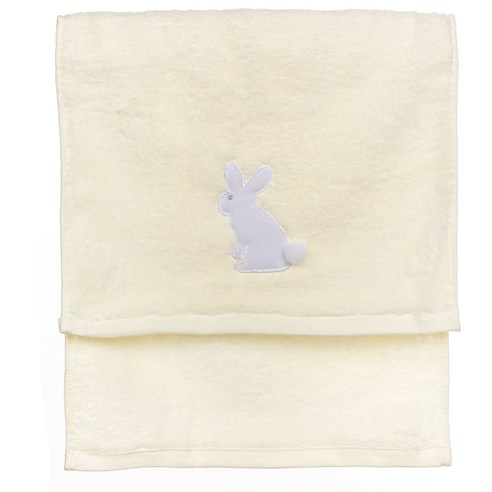 Latt Liv 타월 수건 코튼 60 x 30cm, Light Yellow, 1개