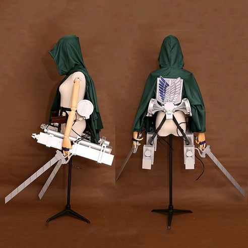 진격의 거인, 꿈을 현실로 만드는 입체기동장치 코스프레!