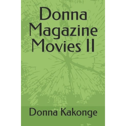 (영문도서) Donna Magazine Movies II Paperback, Independently Published, English, 9798365398429