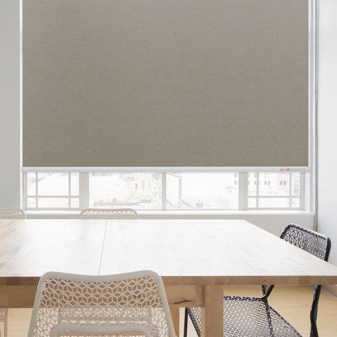 공간에 감성을 더하는 윈스케치 무지 방염 롤스크린