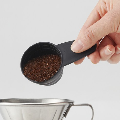 빈플러스 스마트 커피스푼, 블랙, 4개