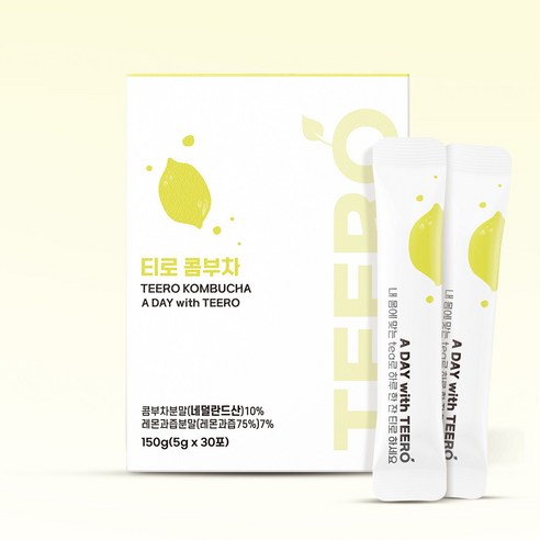 건강한 맛의 만남: 티로 콤부차