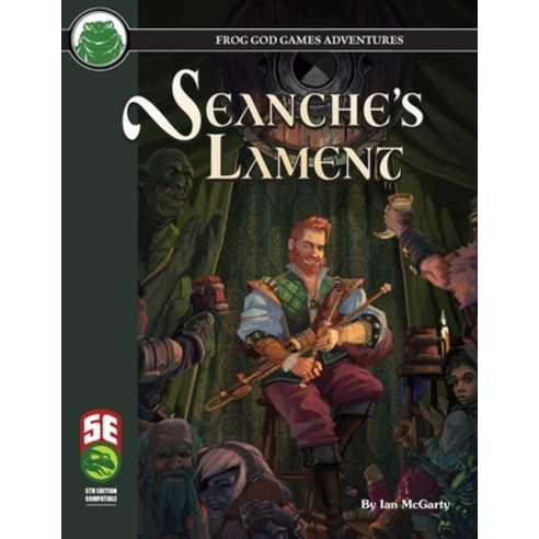 (영문도서) Seanche''s Lament 5e Paperback, Frog God Games, English, 9781665601436