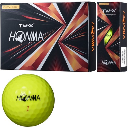 혼마 골프공 HONMA 보르르 TW-X 보르 2021년 모델 3다스셋트 3다스(36), 백색, 1개
