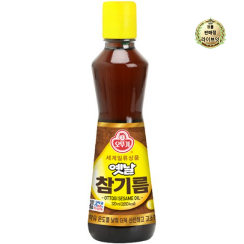 오뚜기 옛날참기름, 320ml, 1개