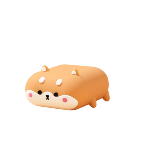 애니메이션 시바견 실리콘 Airpods 에어팟 케이스 1세대 2세대 3세대 프로 실리카겔 이어폰 케이스, Airpods1/2