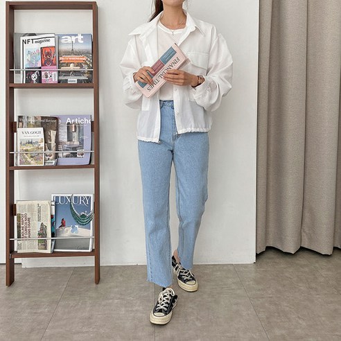루즈핏 봄 가을 셔츠 남방, 바람막이
