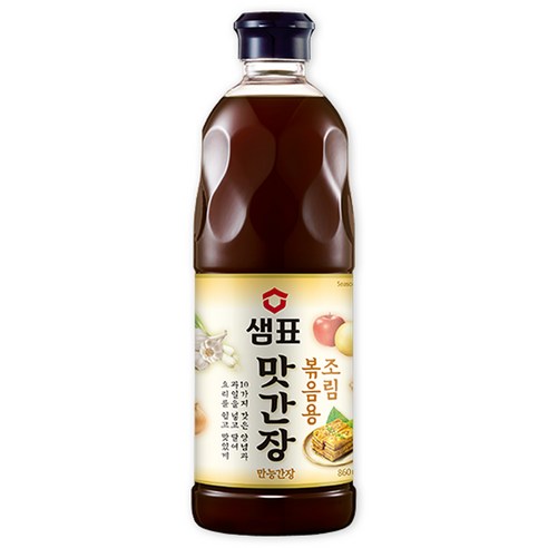 샘표 맛간장 조림 볶음용 860ML, 1개 
장/소스/드레싱/식초