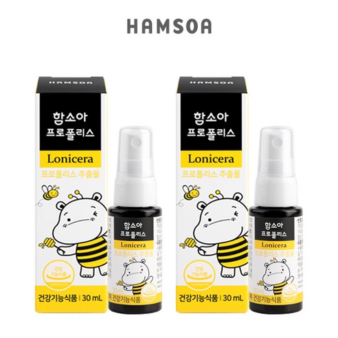 함소아 프로폴리스, 2개, 30ml