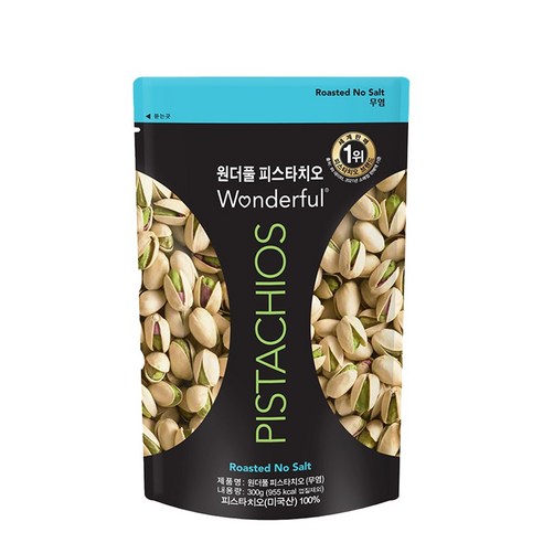 원더풀 피스타치오 무염 300g, 1개
