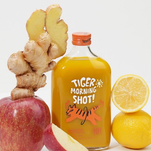 활력 넘치는 아침을 열어줄 마법, 타이거모닝 진저샷
