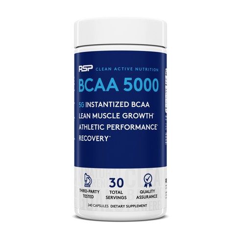 알에스피 BCAA 5000 캡슐, 240개입, 1개