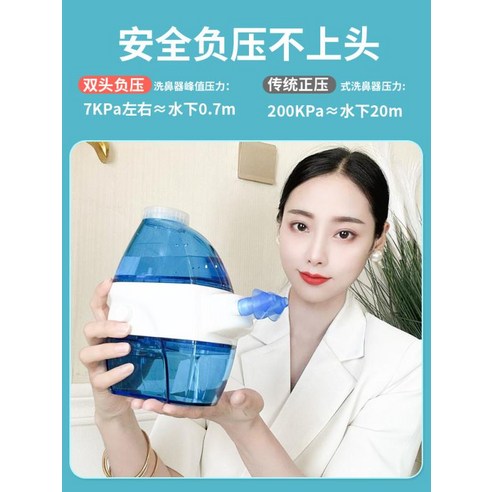 전동 코세척기로 쾌적한 숨, 건강한 코를 되찾으세요