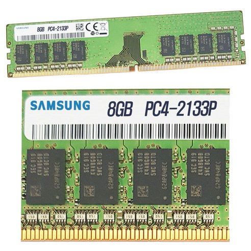 데스크탑 삼성전자 DDR4 8G 2133MHz PC4 17000 메모리 램 업그레이드 에코, PC4 2133P