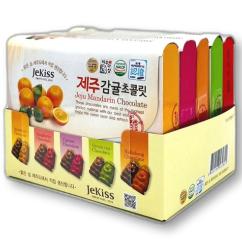 제키스 제주 종합 초콜릿 5종 세트, 175g, 1세트
