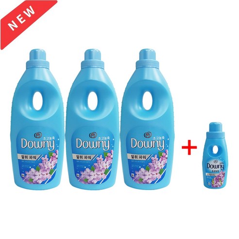 다우니 초고농축 섬유유연제 레몬그라스와 달콤한 라일락향 1L x 3p + 200ml, 2세트